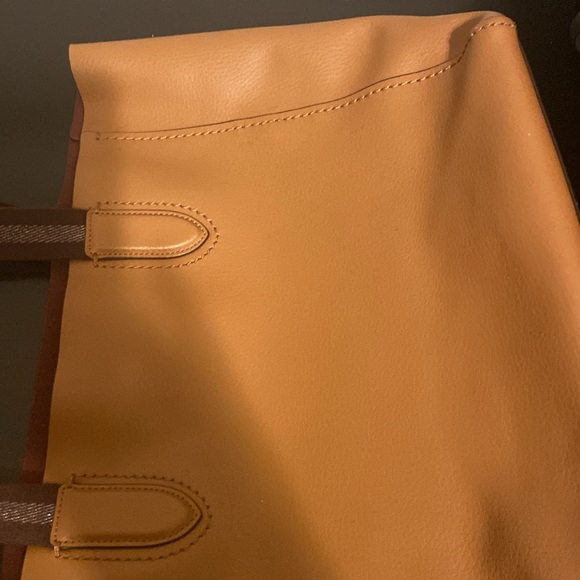 Coach Derby Tote Pebbled Leather read details very clean outside condition - Picture 8 of 8